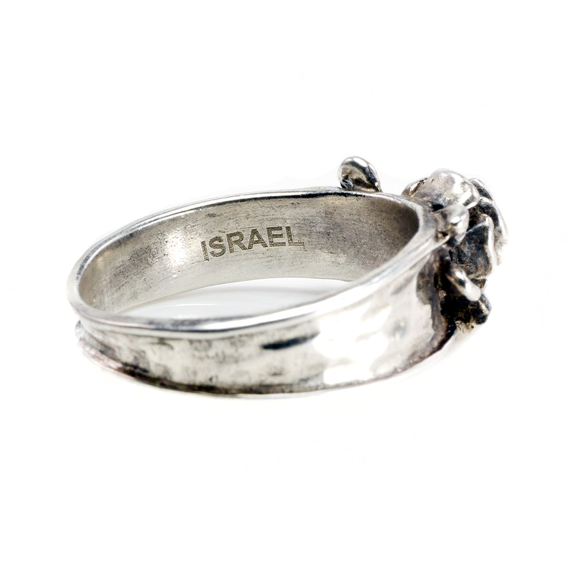Silver Rose Ring