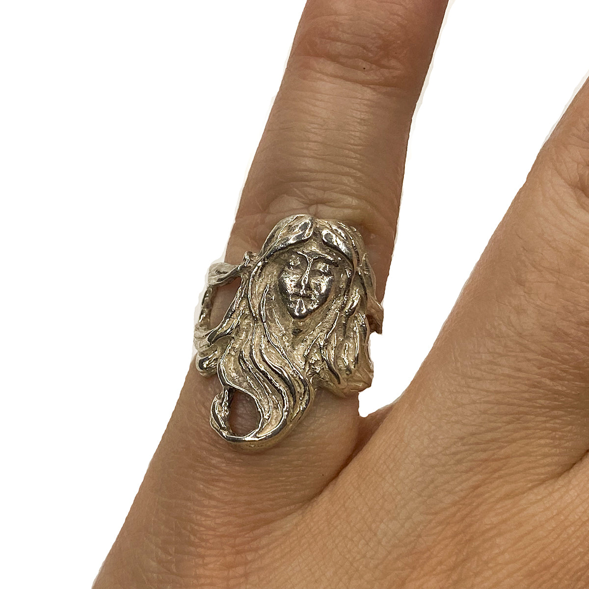Handmade Fantasy Silver Ring #4