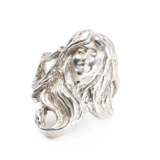 Handmade Fantasy Silver Ring #4