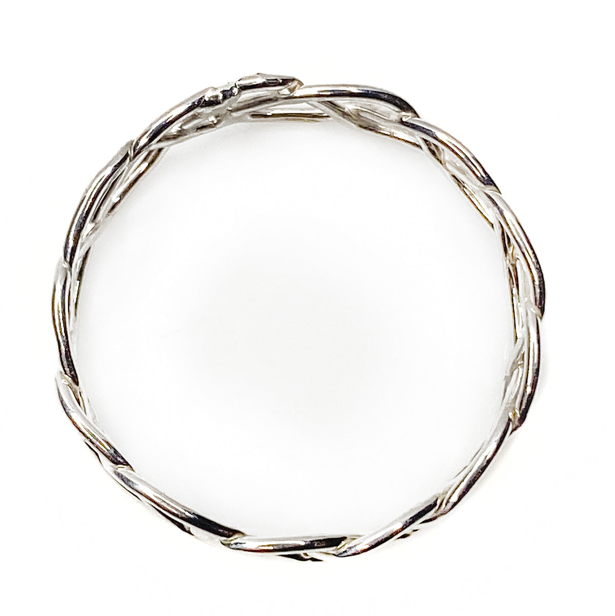 Braided Silver Ring