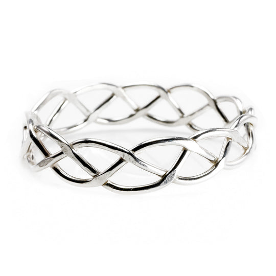 Braided Silver Ring