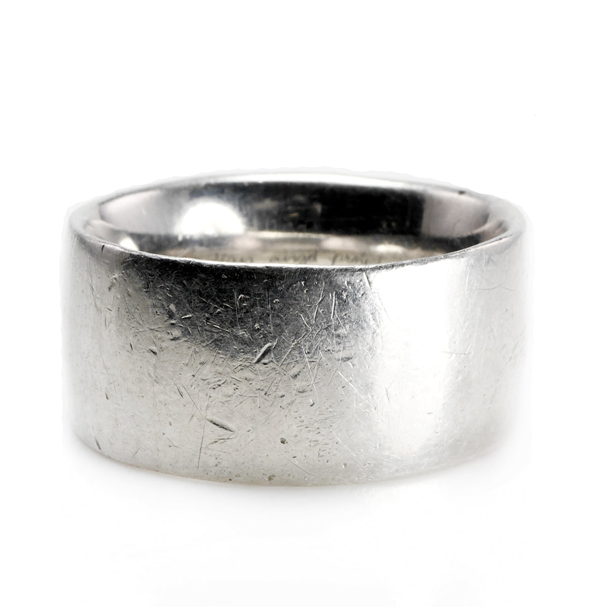 Silver Guardian Angel Ring