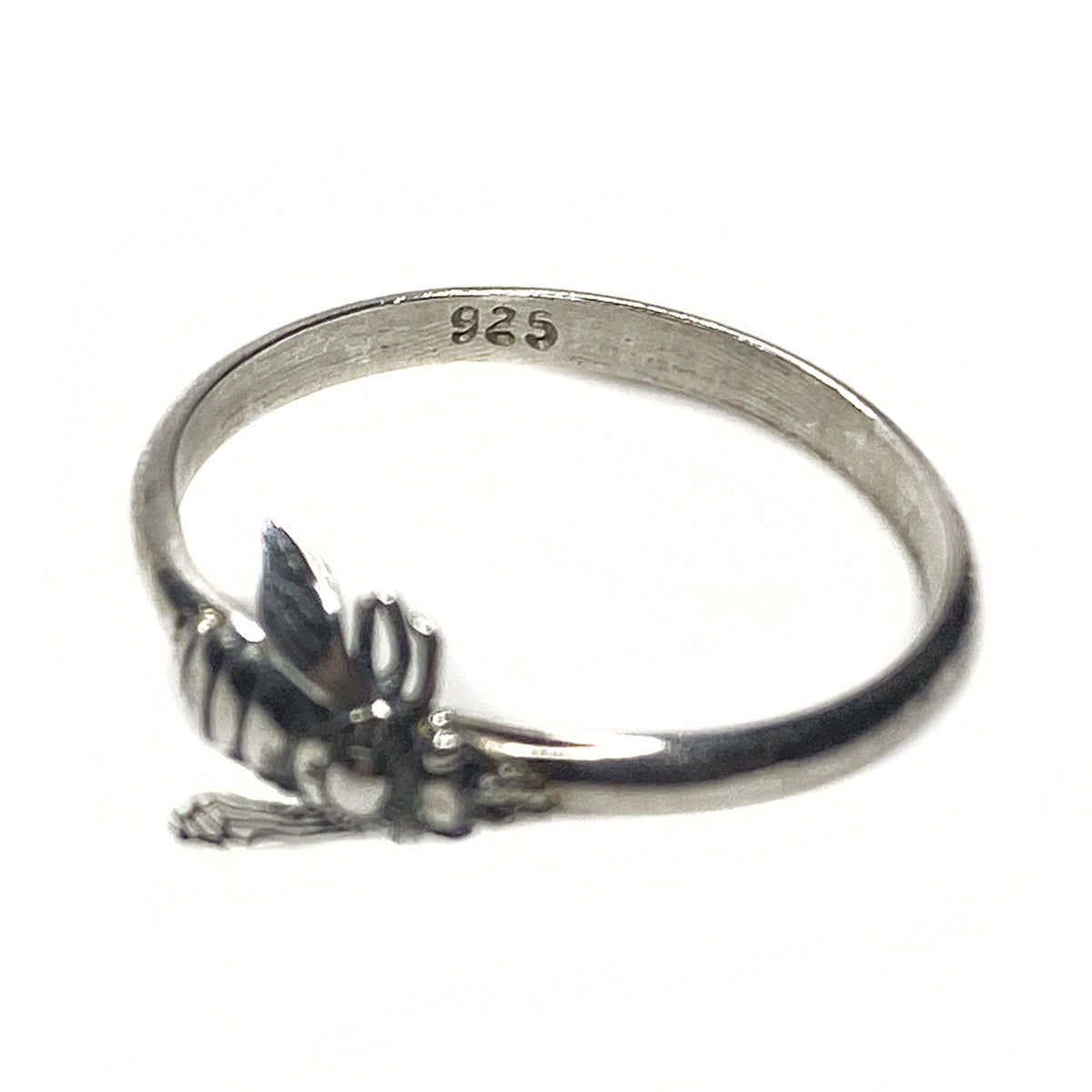 Silver Bee Ring