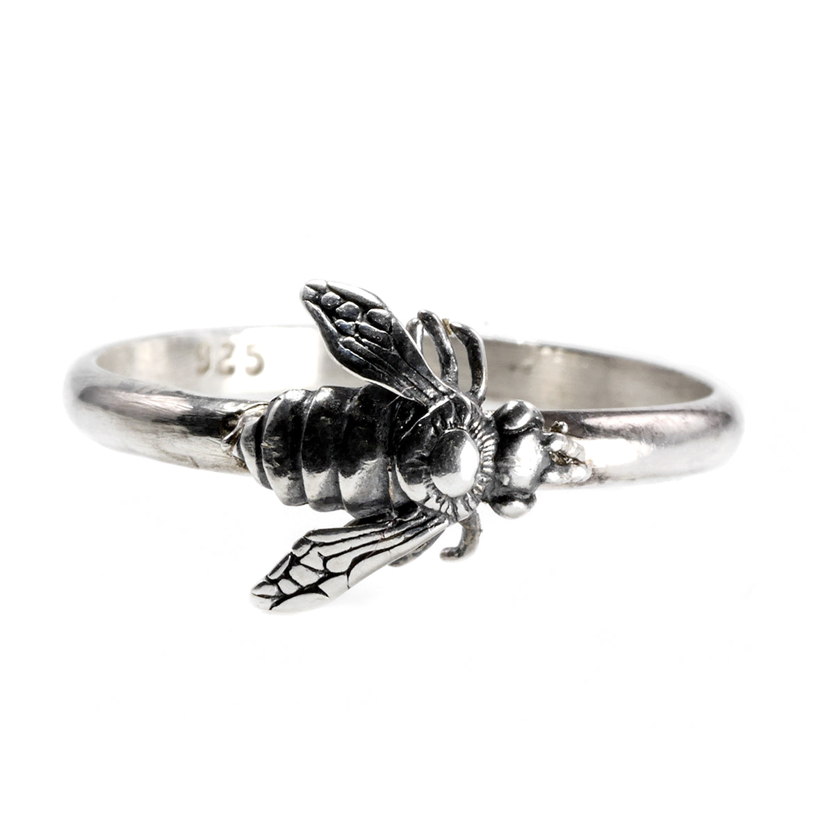 Silver Bee Ring