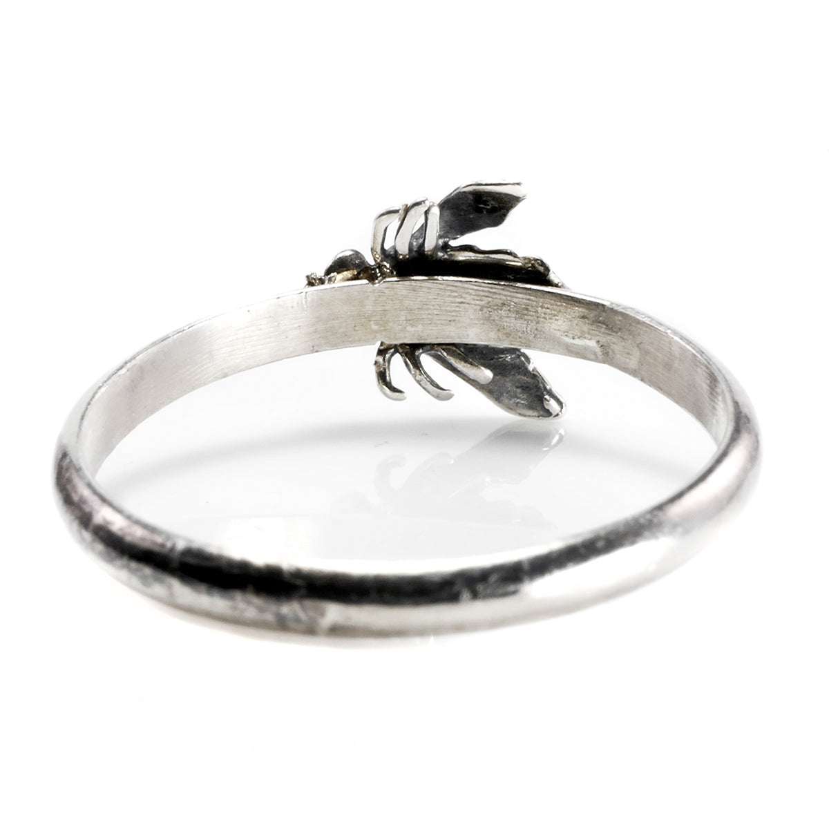 Silver Bee Ring
