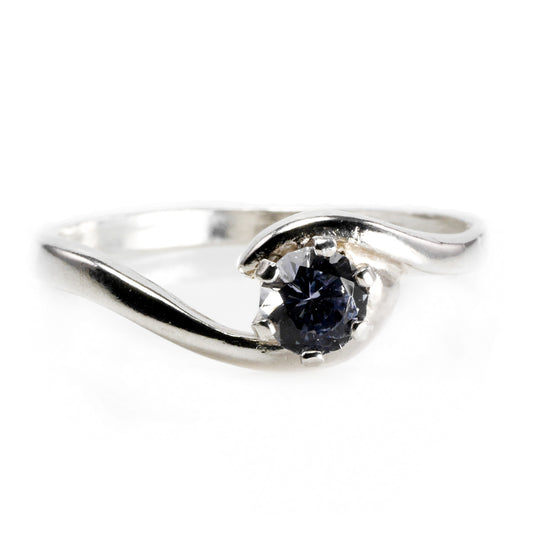 Silver & Blue Topaz Ring