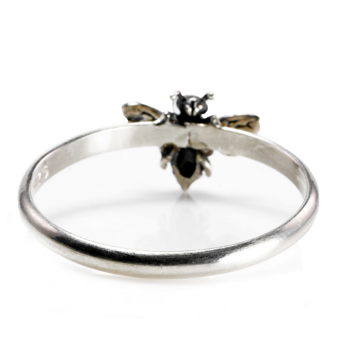 Silver Bee Ring
