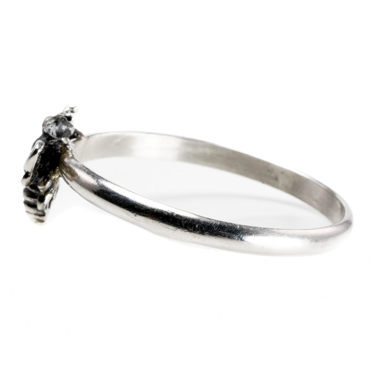 Silver Bee Ring