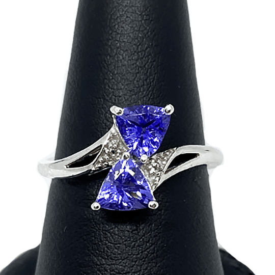 Silver & Glass Ring