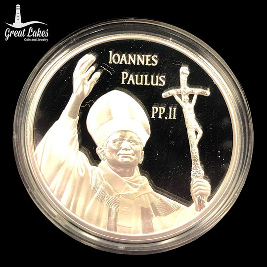 Royal Canadian Mint 2005 Silver $10 Pope John Paul II (With Box & CoA)