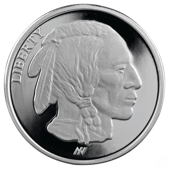 Asahi 1 oz Silver Buffalo Round (BU)