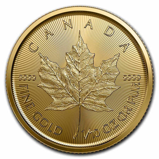 2023 Canadian 1/10 oz Gold Maple (BU)