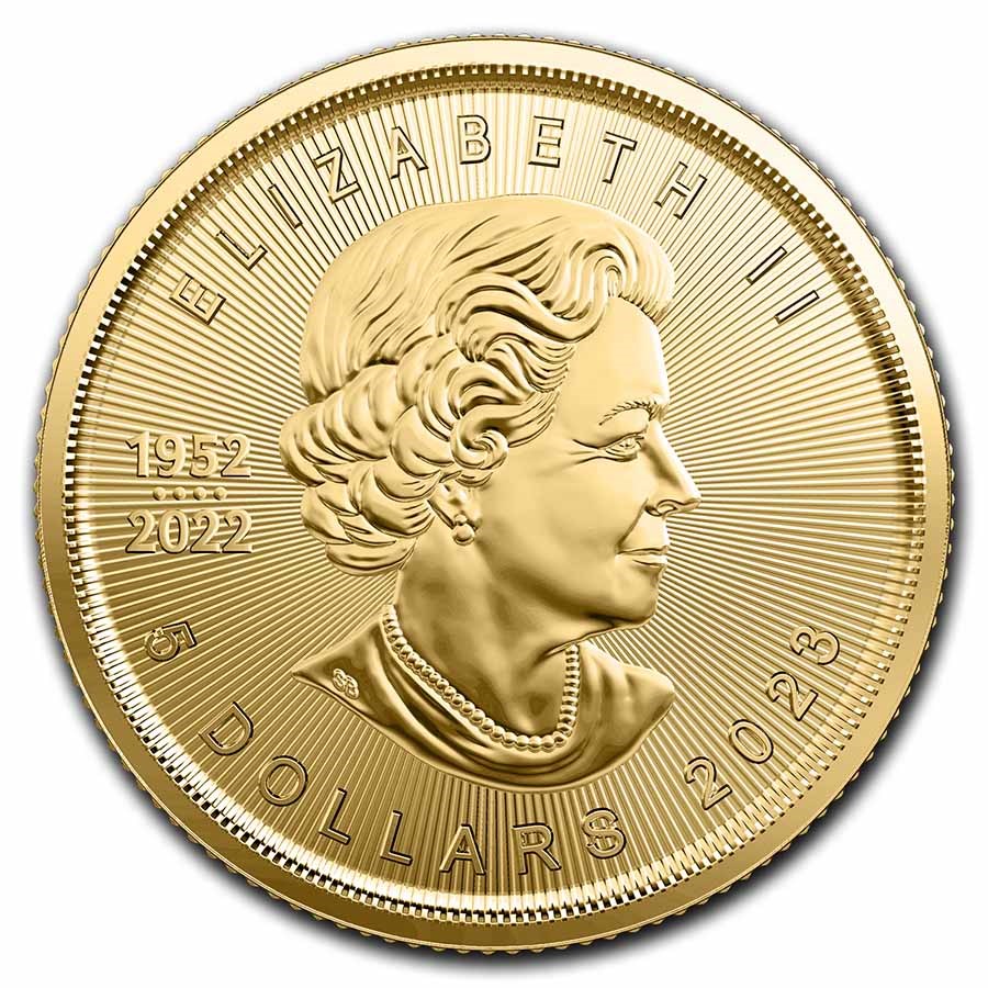 2023 Canadian 1/10 oz Gold Maple (BU)