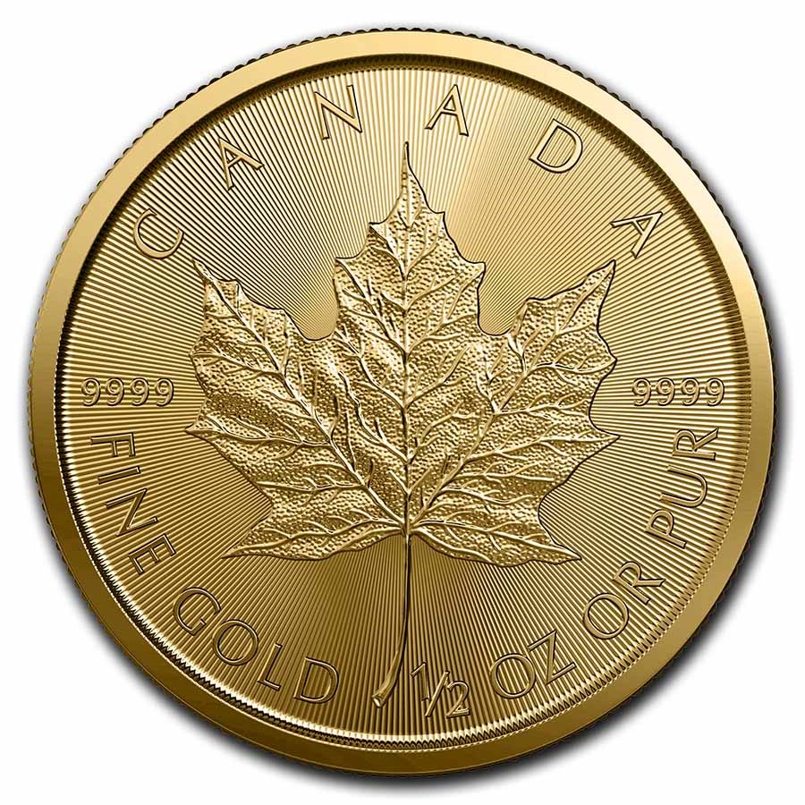 2023 Canadian 1/2 oz Gold Maple (BU)