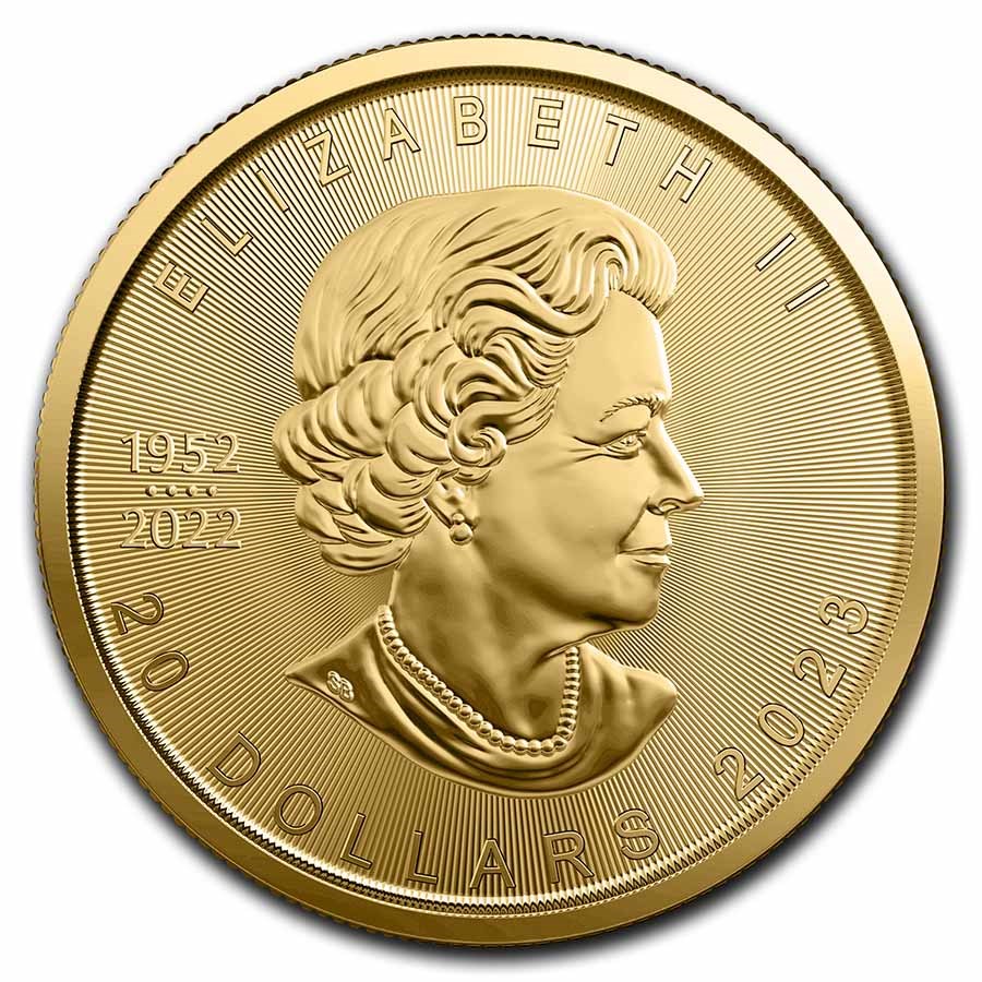 2023 Canadian 1/2 oz Gold Maple (BU)