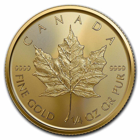 2023 Canadian 1/4 oz Gold Maple (BU)