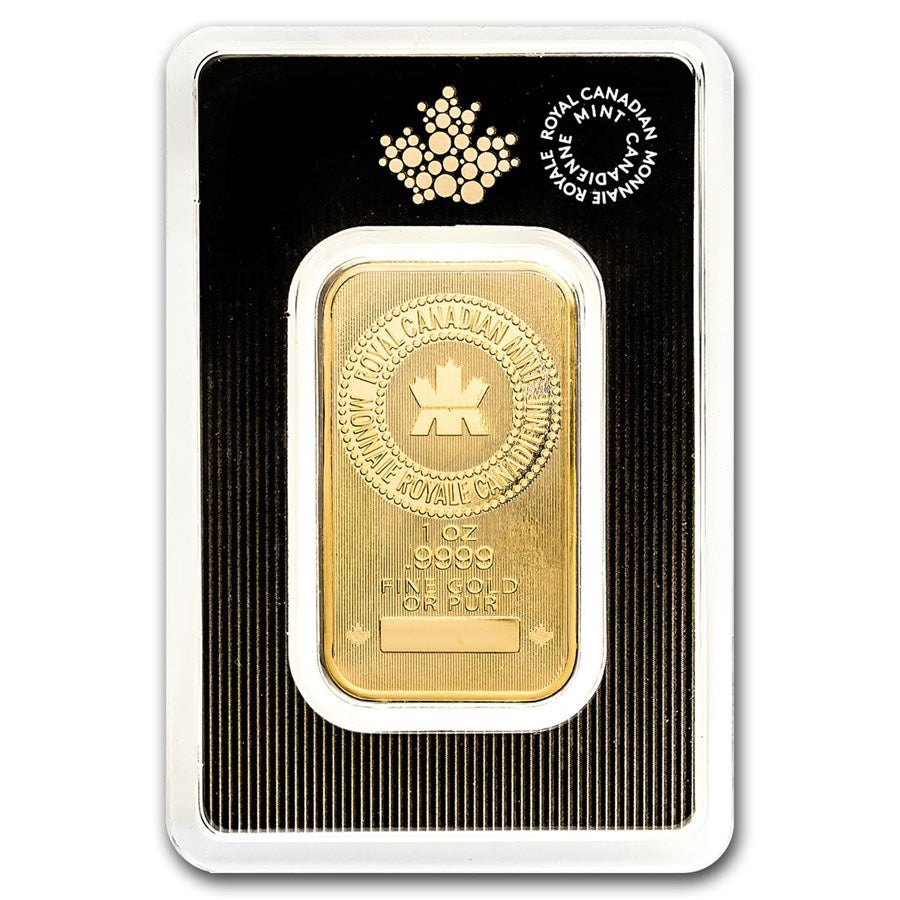 Royal Canadian Mint 1 oz Gold Bar (Sealed in Assay)