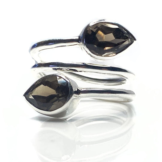 Cubic Zirconia Multi Wrap Ring