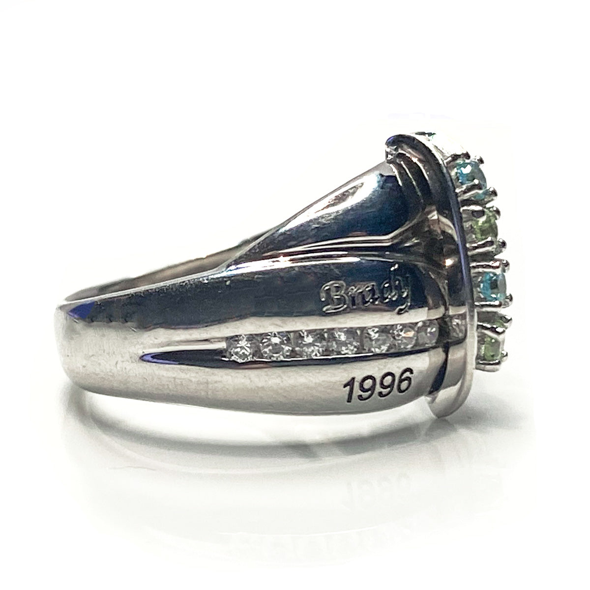 Engraved Silver Ring