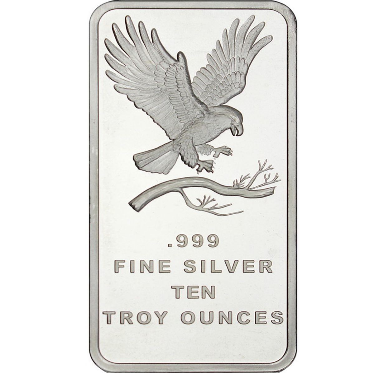 SilverTowne Mint 10 oz Silver Eagle Bars (New)