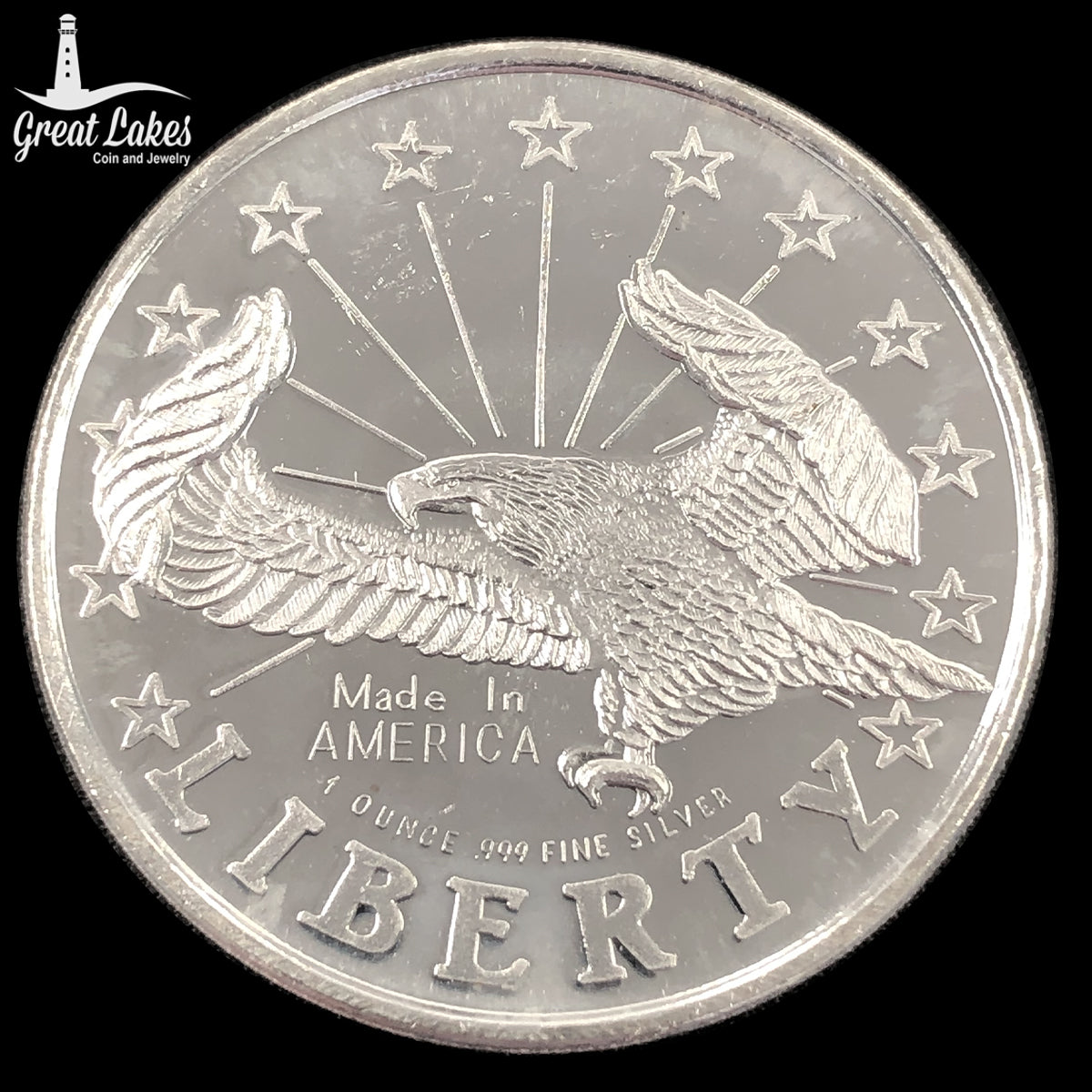 SilverTowne Mint Lady Liberty 1 oz Silver Round (Secondary Market)