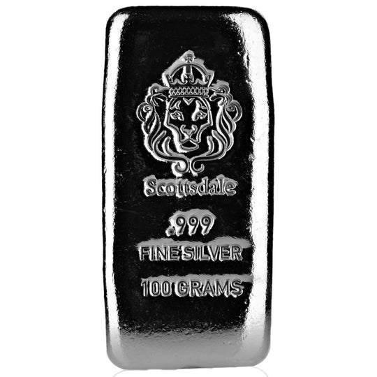 Scottsdale Cast 100 g Silver Bar