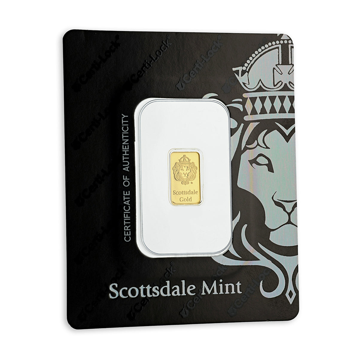 Scottsdale 1 g Gold Bar