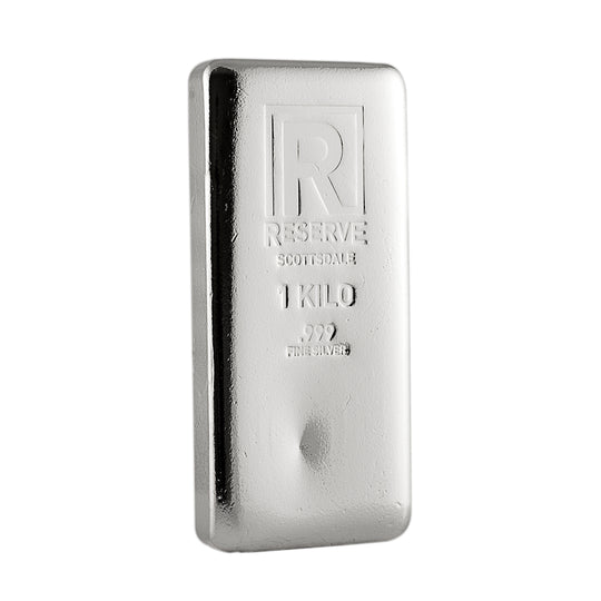 Scottsdale 1 kg Reserve Cast Silver Bar