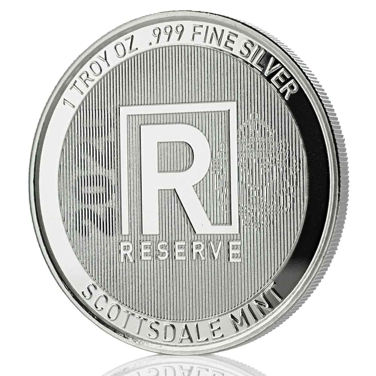 Tube of 2020 Scottsdale Mint 1 oz Reserve Rounds (20 Rounds)