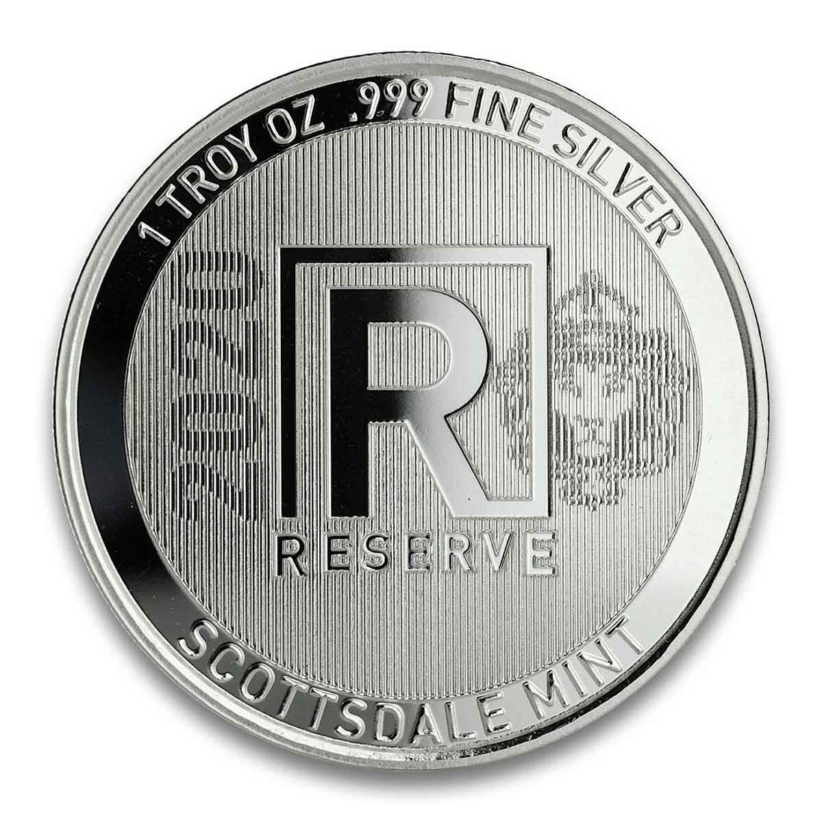 2020 Scottsdale Mint Reserve 1 oz Silver Round Secondary Market