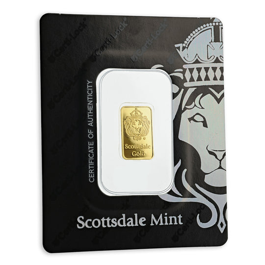 Scottsdale 2 g Gold Bar