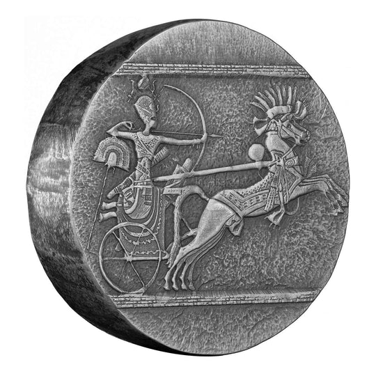 Scottsdale Egyptian Relic Series 5 oz Silver Chariot of War