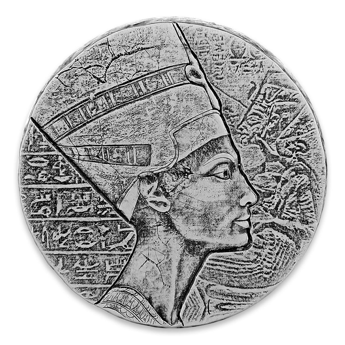2017 Republic of Chad 5 oz Silver Queen Nefertiti (BU)