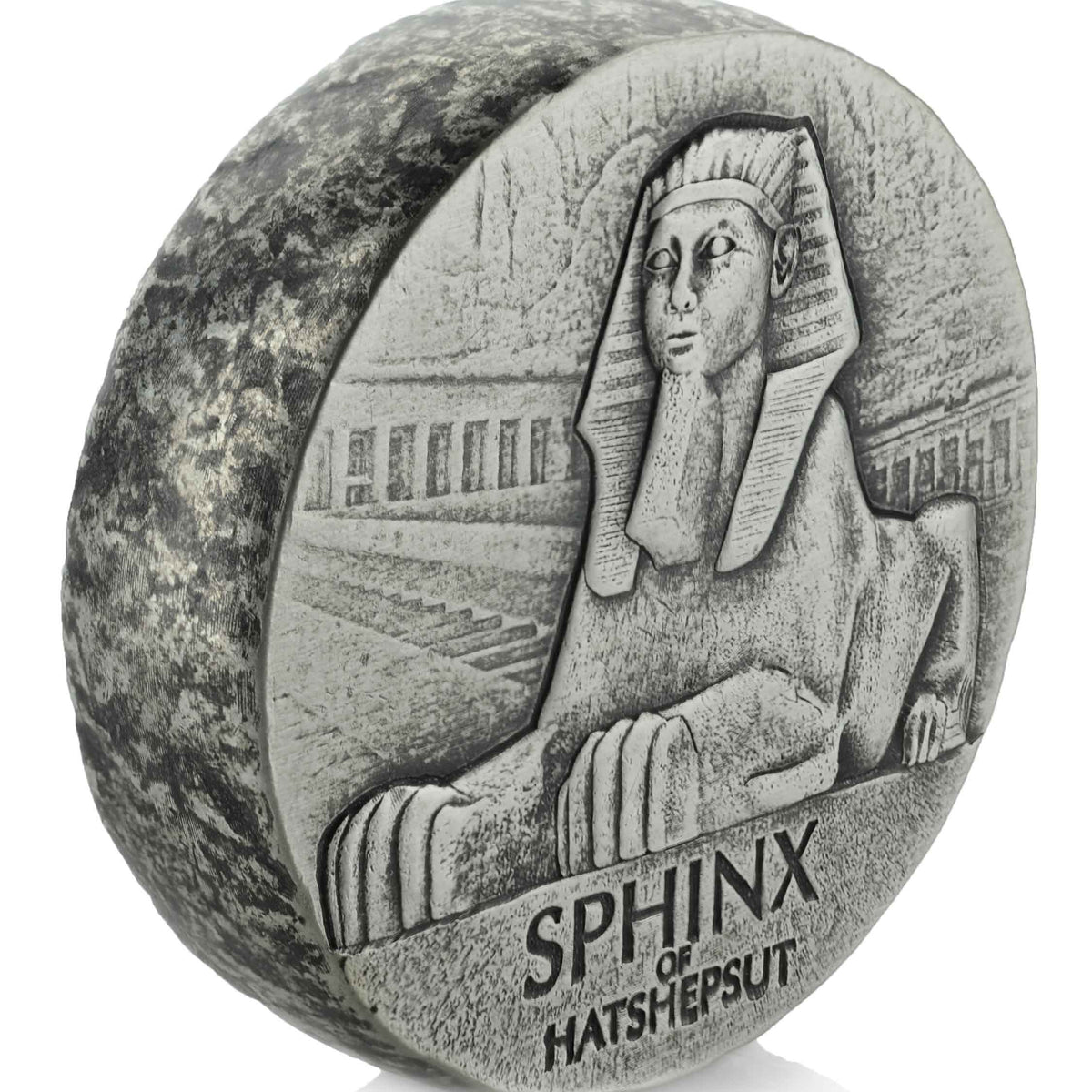 2019 Republic of Chad 5 oz Silver Sphinx of Hatshepsut (BU)