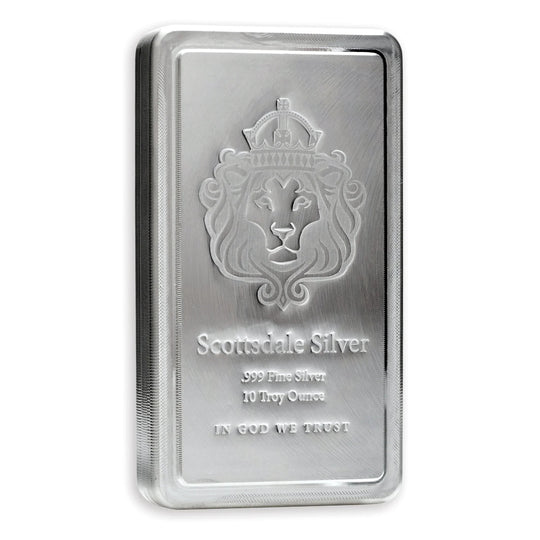 Scottsdale Stacker 10 oz Silver Bar