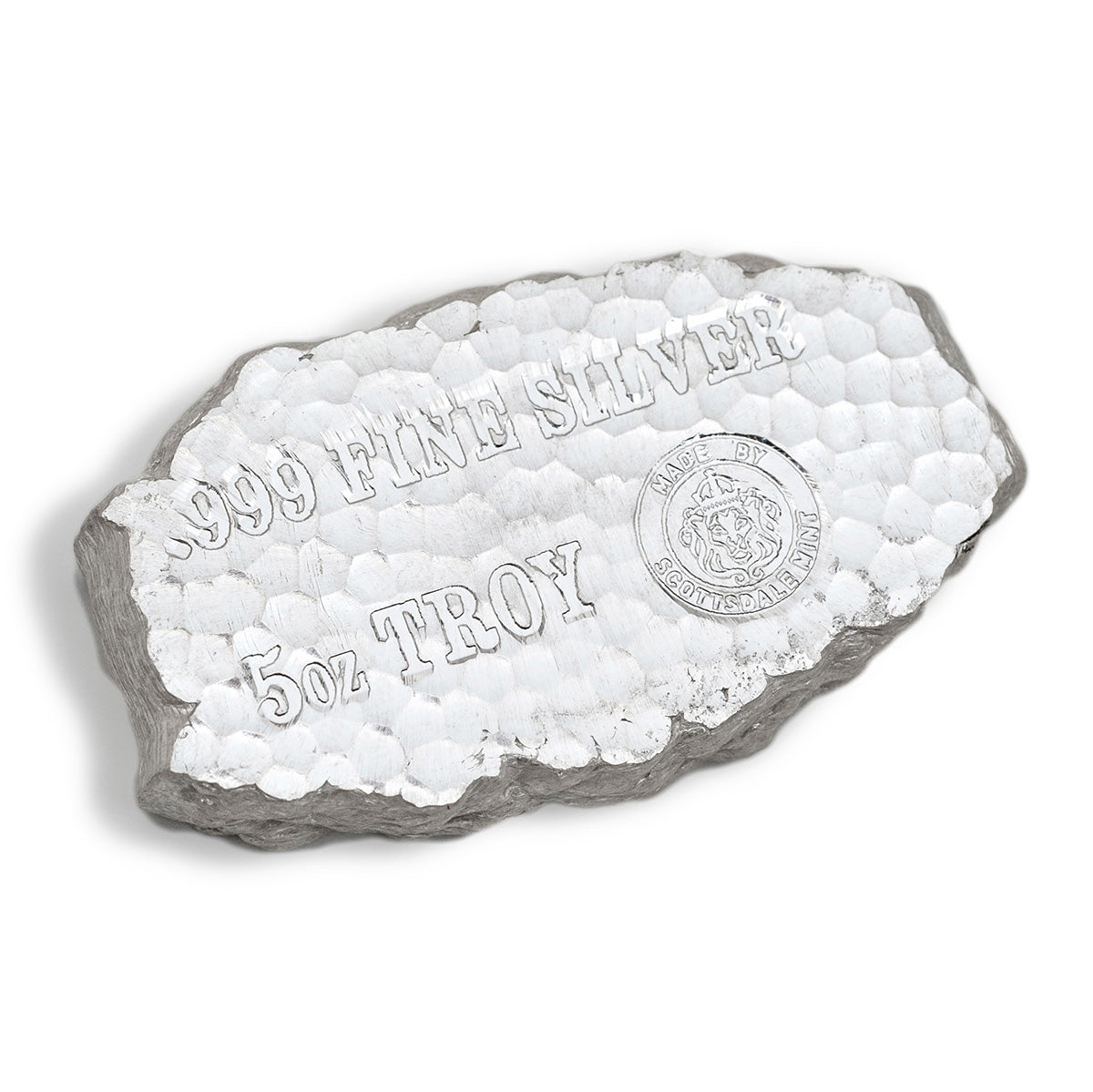 Scottsdale Tombstone Nugget 5 oz Silver Bar