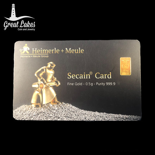 Heimerle Meule 1/2 g Gold Secain Card