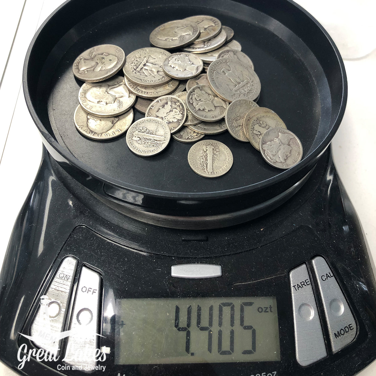 90% Silver Slicks / Damaged Coins (4.405 Troy Oz)