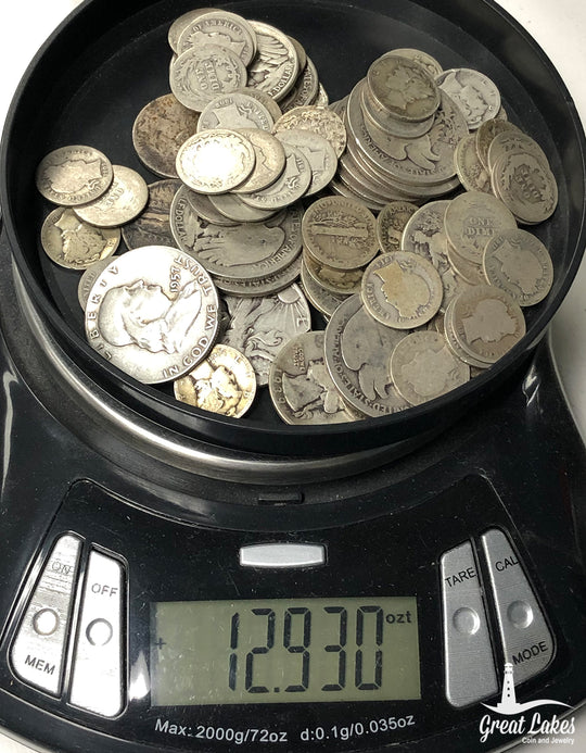 90% Silver Slicks (12.930 Troy Oz)