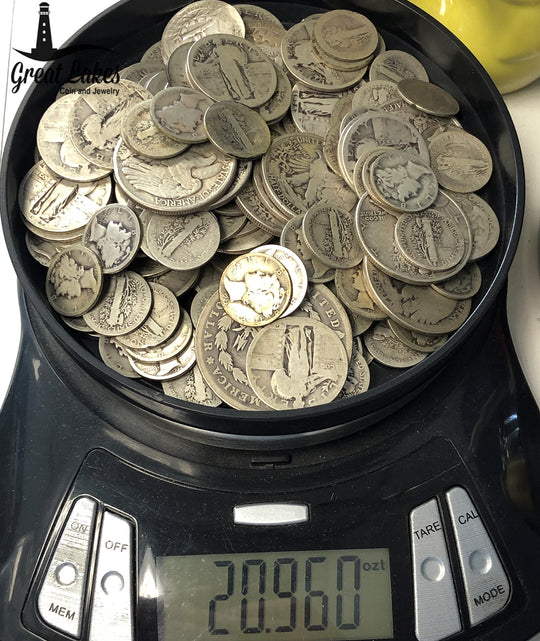 90% Silver Slicks (20.960 Troy Oz)