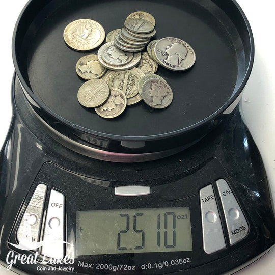 90% Silver Slicks (2.510 Troy Oz)