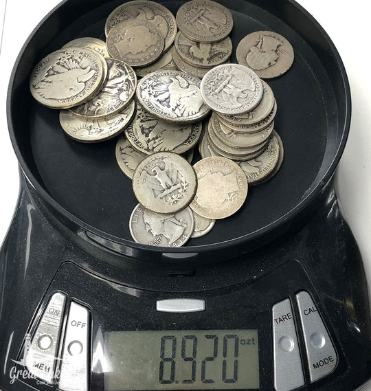 90% Silver Slicks (8.920 Troy Oz)