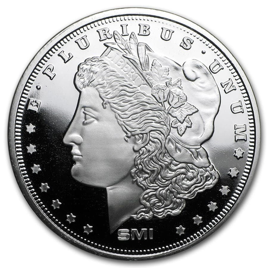 Sunshine Mint 1 oz Morgan Silver Round