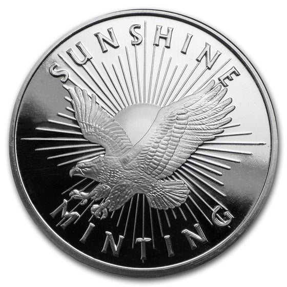 Sunshine Mint 1 oz Silver Round