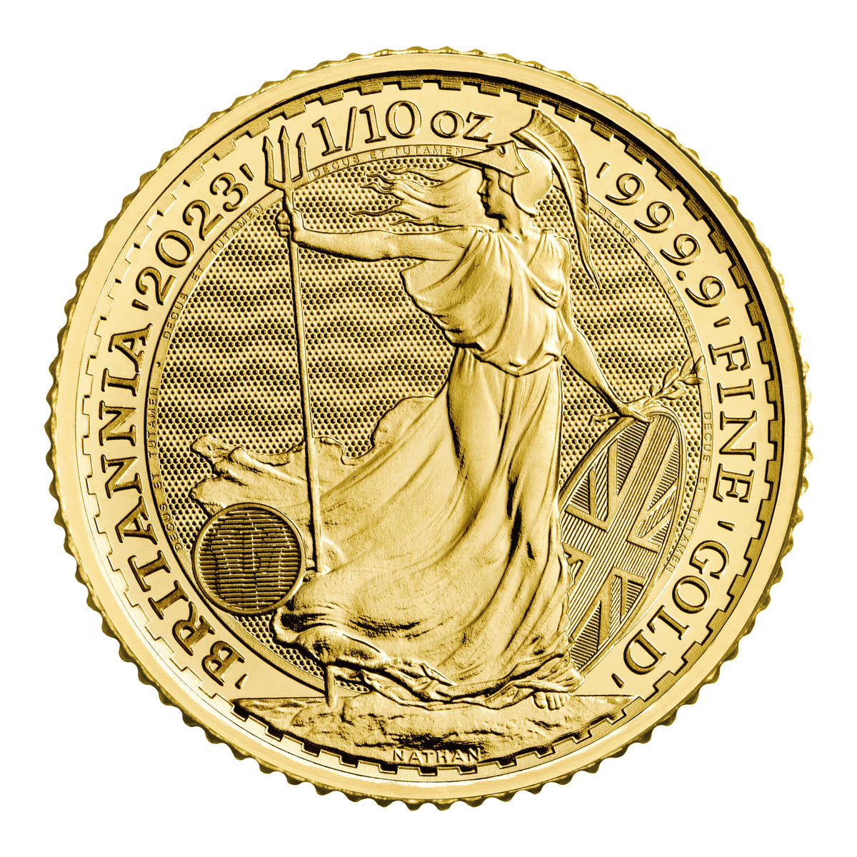 2023 British 1/10 oz Gold Britannia (BU)