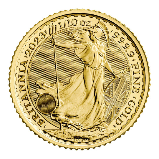 2023 British 1/10 oz Gold Britannia (BU) | MI