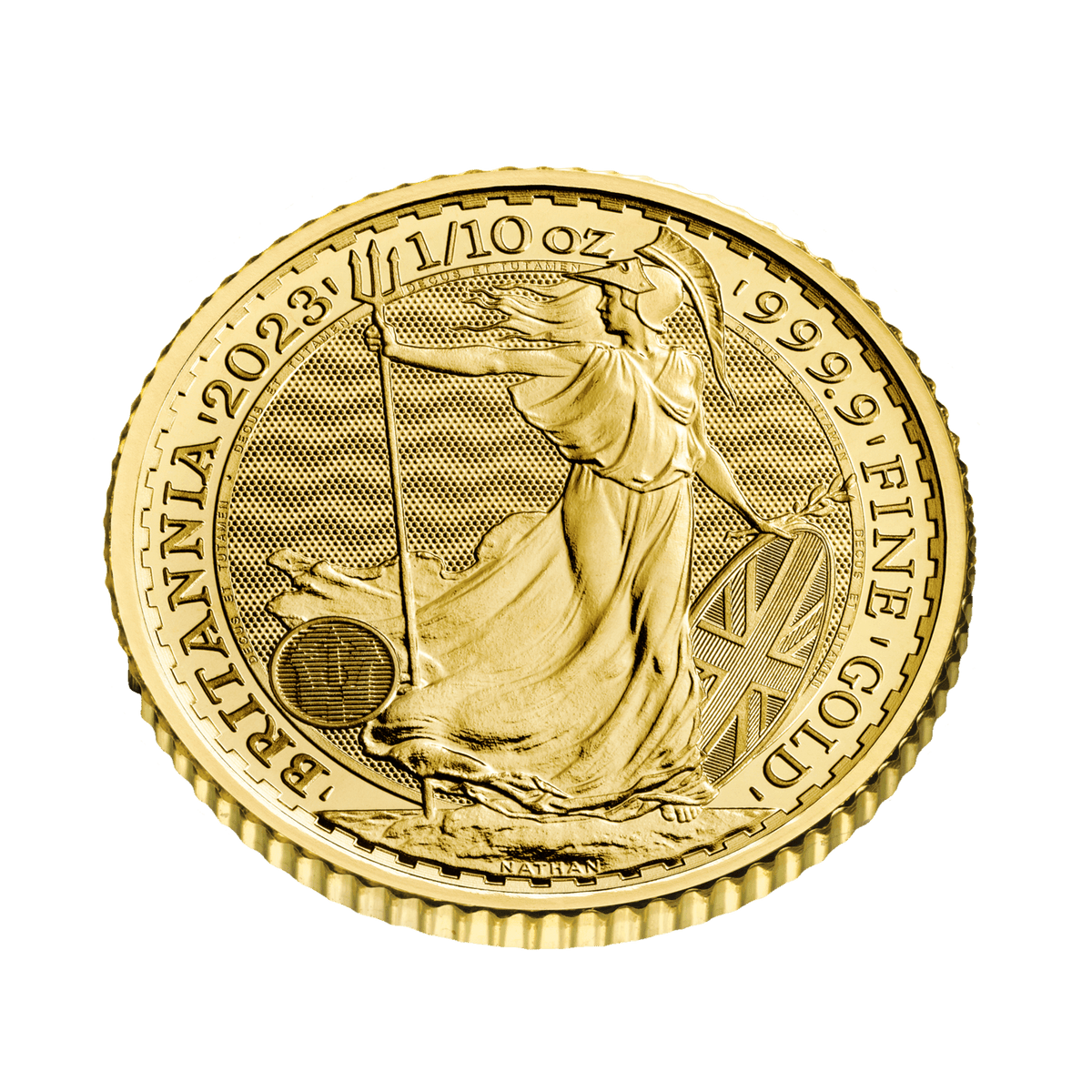 2023 British 1/10 oz Gold Britannia (BU) | MI