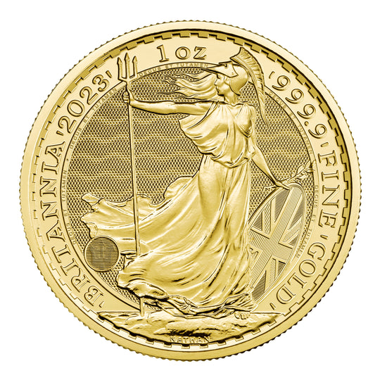 2023 British 1 oz Gold Britannia Type 1 (BU)