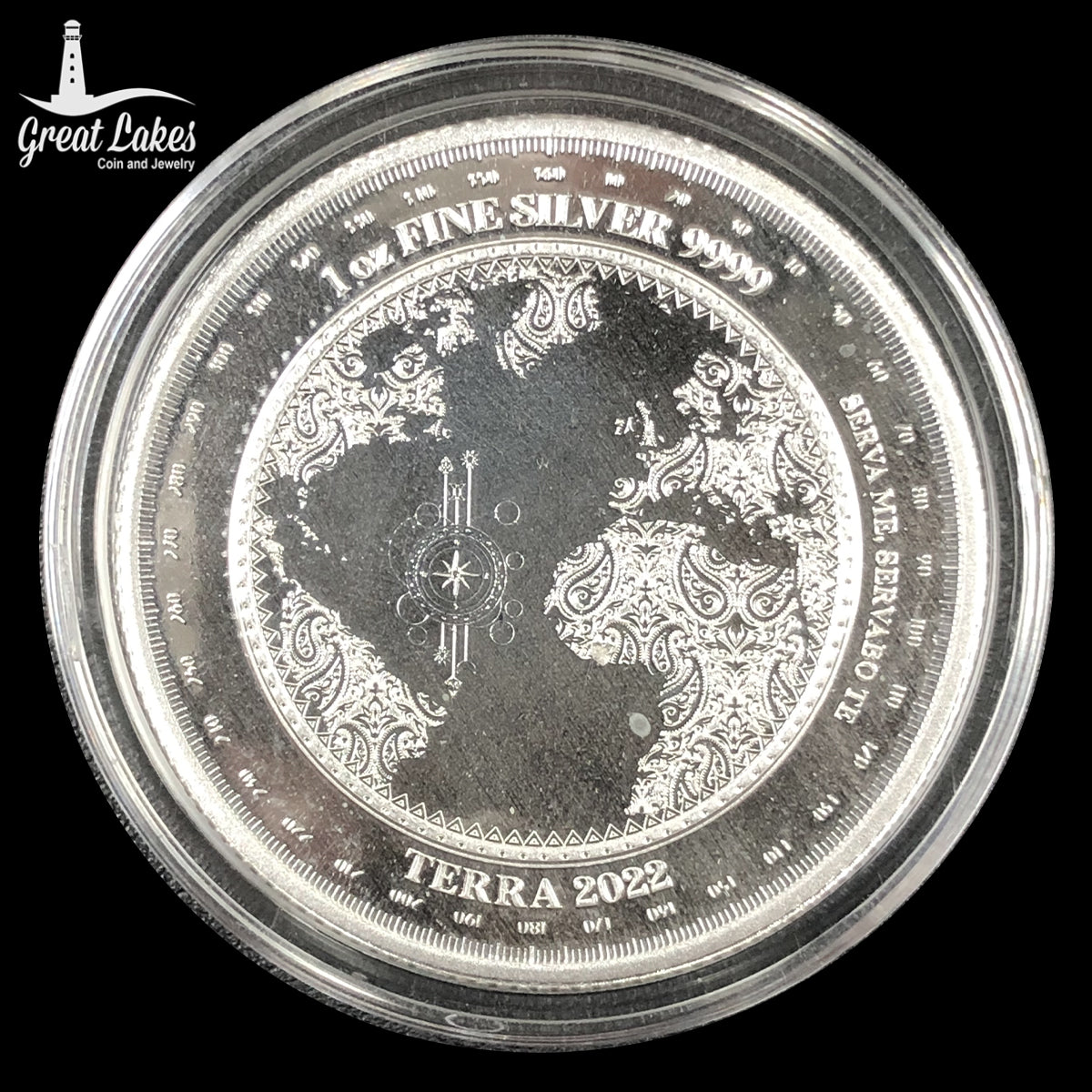 2022 Tokelau Terra 1 oz Silver Coin
