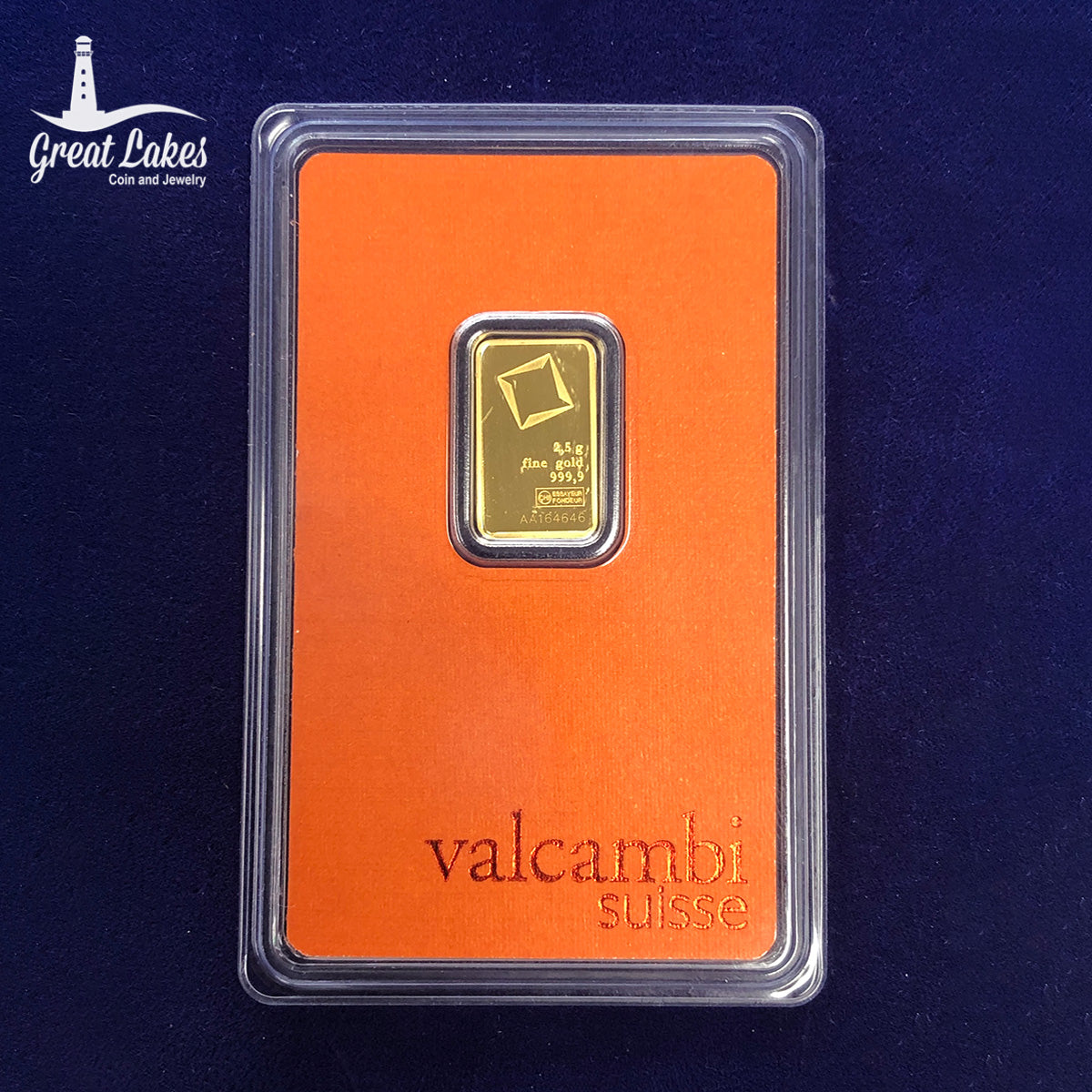 Valcambi 2.5 g Gold Bar (Secondary Market)